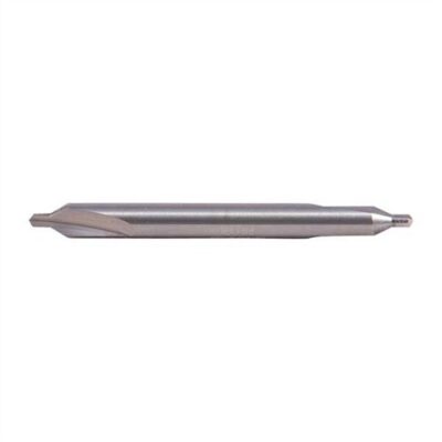 CARBIDE CENTER DRILL CENTER DRILL, #2 5/64”, CARBIDE, .187” DIA