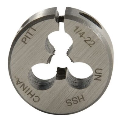 FRACTIONAL CARBON DIES 1” STANDARD CARBON DIE (13/16”) DIAMETER ¼” -22 THREAD