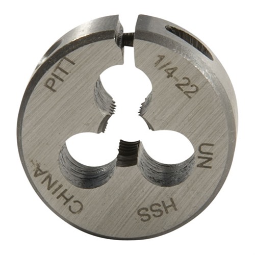FRACTIONAL CARBON DIES 1” STANDARD CARBON DIE (13/16”) DIAMETER ¼” -22 THREAD FRACTIONAL CARBON DIES 1” STANDARD CARBON DIE (13/16”) DIAMETER ¼” -22 THREAD
