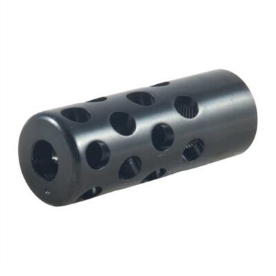 QUIET MUZZLE BRAKE 7MM QUIET MUZZLE BRAKE 7 MM 1/2-28 STEEL BLUED