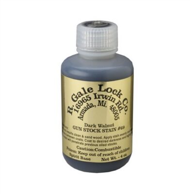 GUN STOCK STAIN DARK WALNUT STAIN, 4OZ.