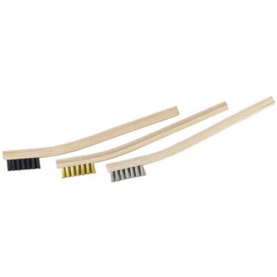 HEAVY-DUTY STRAIGHT WIRE GUNSMITH BRUSHES GUNSMITH HEAVY DUTY BRUSH, NYLON, STRAIGHT, 1 PACK