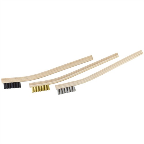 HEAVY-DUTY STRAIGHT WIRE GUNSMITH BRUSHES GUNSMITH HEAVY DUTY BRUSH, NYLON, STRAIGHT, 1 PACK