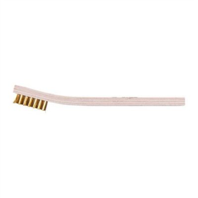 HEAVY-DUTY STRAIGHT WIRE GUNSMITH BRUSHES GUNSMITH HEAVY DUTY BRUSH, BRASS WIRE, STRAIGHT, 1 PACK