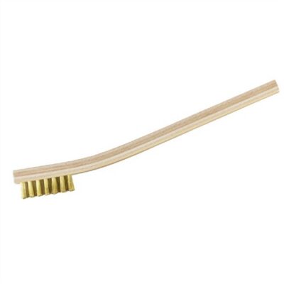 HEAVY-DUTY STRAIGHT WIRE GUNSMITH BRUSHES GUNSMITH HEAVY DUTY BRUSH, BRASS WIRE, STRAIGHT, 6 PACK