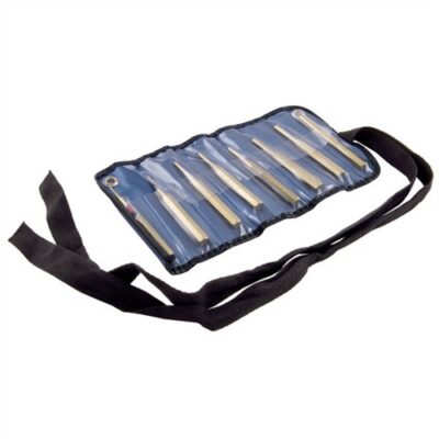 ROLL PIN PUNCHES BRASS ROLL PIN PUNCH SET, 8 PC