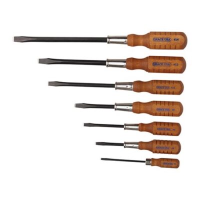 7 PIECE WOOD SCREWDRIVER SET 7 PIECE WOOD SCREWDRIVER SET