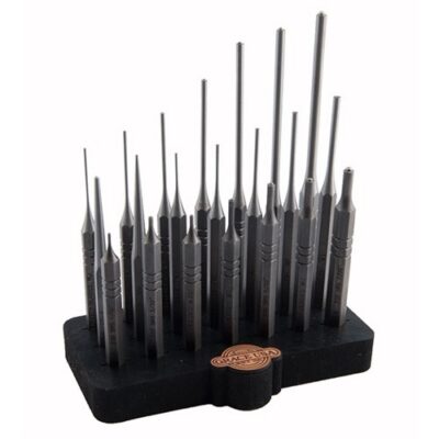 21 PIECE STEEL PUNCH SET W/ BENCH BLOCK STEEL PUNCH SET WITH BENCH BLOCK 21 PIECE