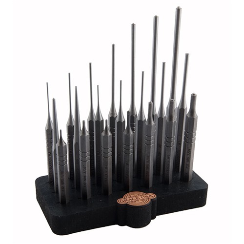 21 PIECE STEEL PUNCH SET W/ BENCH BLOCK STEEL PUNCH SET WITH BENCH BLOCK 21 PIECE