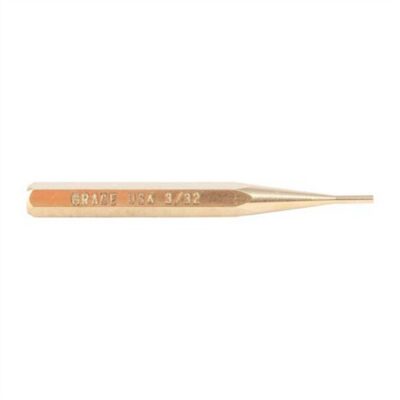 BRASS PUNCH SET 3/32” (2.4MM) BRASS PIN PUNCH