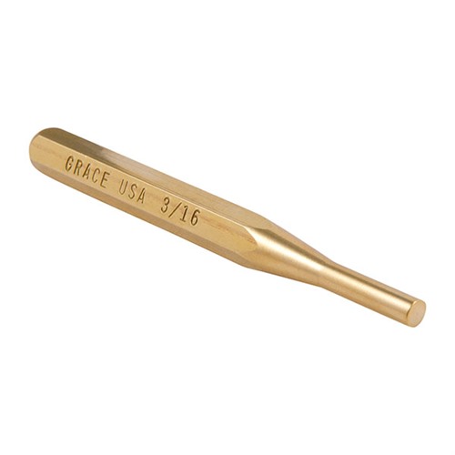 BRASS PUNCH SET 3/16” (4.8MM) BRASS PIN PUNCH
