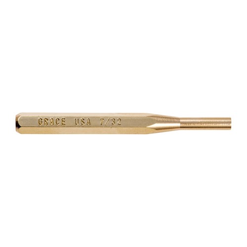 BRASS PUNCH SET 7/32” (5.3MM) BRASS PIN PUNCH