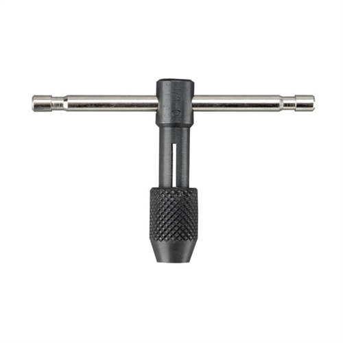 T-HANDLE TAP WRENCH T-HANDLE TAP WRENCH, NO. 1E, 1/16” TO 1/4”, STEEL