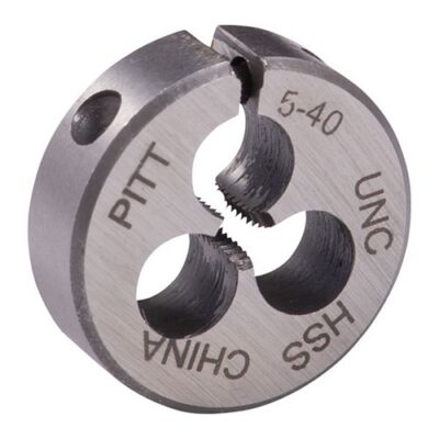 WIRE GAUGE CARBON DIES ROUND WIRE GAUGE CARBON DIE 13/16” DIAMETER 5-40 THREAD
