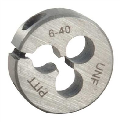 WIRE GAUGE CARBON DIES ROUND WIRE GAUGE CARBON DIE 13/16” DIAMETER 6-40 THREAD
