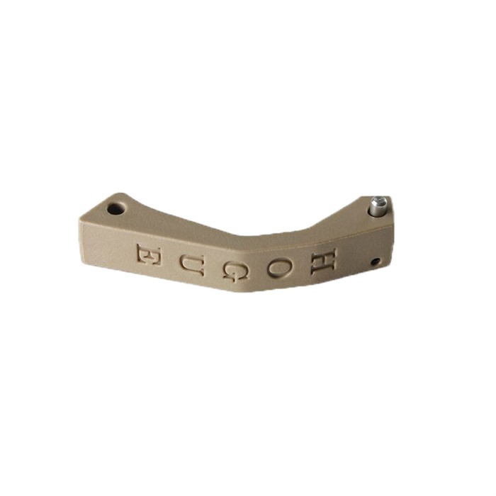 AR-15 COUNTOURED TRIGGER GUARD POLYMER AR-15 CONTOURED TRIGGER GUARD POLYMER FLAT DARK EARTH