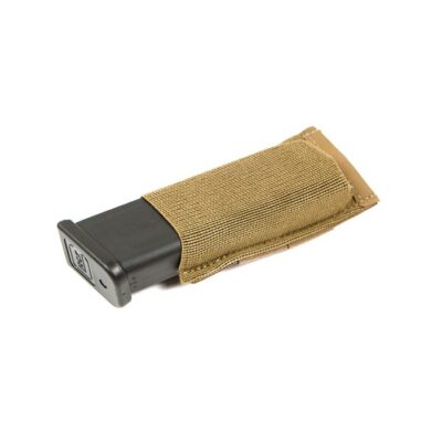 TEN-SPEED PISTOL MAGAZINE POUCH SINGLE PISTOL MAG POUCH MOLLE MOUNT COYOTE BROWN