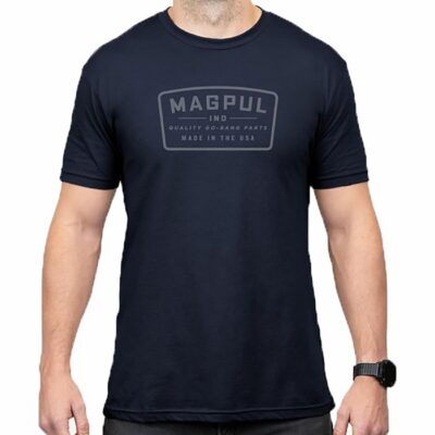 GO BANG PARTS COTTON T-SHIRTS GO BANG PARTS COTTON T-SHIRT NAVY SMALL