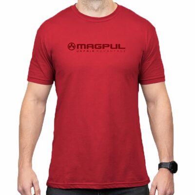 UNFAIR ADVANTAGE COTTON T-SHIRTS UNFAIR ADVANTAGE COTTON T-SHIRT RED SMALL