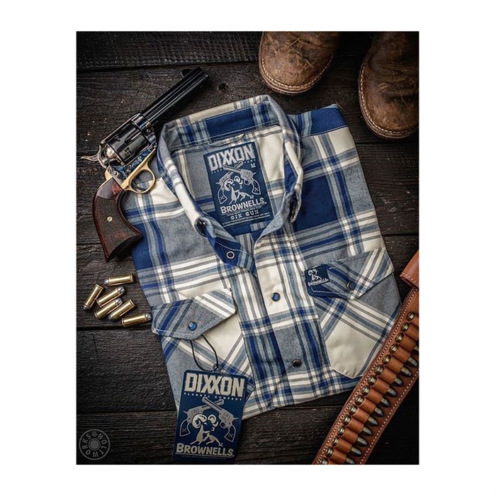 BROWNELLS FLANNEL BROWNELLS SIX GUN FLANNEL X-SMALL