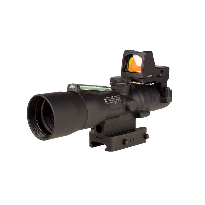 TA33 COMPACT ACOG® 3X30MM W/Q-LOC MOUNT & RMR TYPE 2 COMPACT ACOG 3X30MM FXD 556/62GR GRN HORSESHOE W/Q-LOC & RMR
