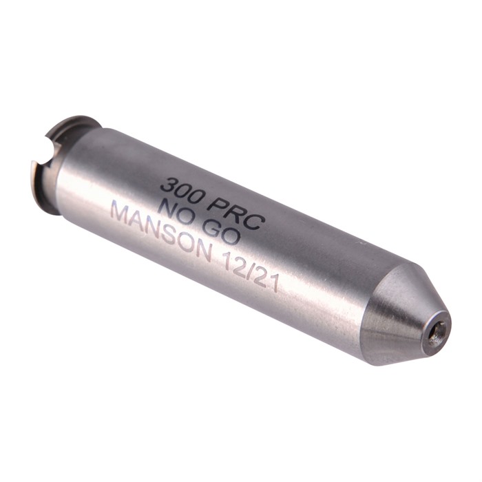 MANSON PRECISION RIMLESS CARTRIDGE HEADSPACE GAUGE 300 PRC NO GO HEADSPACE GAUGE STEEL MANSON PRECISION RIMLESS CARTRIDGE HEADSPACE GAUGE 300 PRC NO GO HEADSPACE GAUGE STEEL