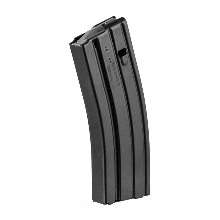 Brownells AR-15 223/5.56mm 30 Round Magazine, Aluminum, Black Brownells AR-15 223/5.56mm 30 Round Magazine, Aluminum, Black