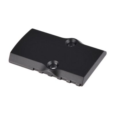COVER PLATE FOR BROWNELLS RMR G20/G21 SLIDES BRN RMR SLIDE COVER PLATE FOR GLOCK 20/21, ALUMINUM, BLACK