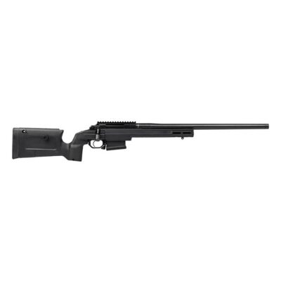 SOLUS SHORT ACTION BRAVO RIFLES SOLUS BRAVO 6MM CREEDMOOR 26” BBL (1)5RD MAG BLACK