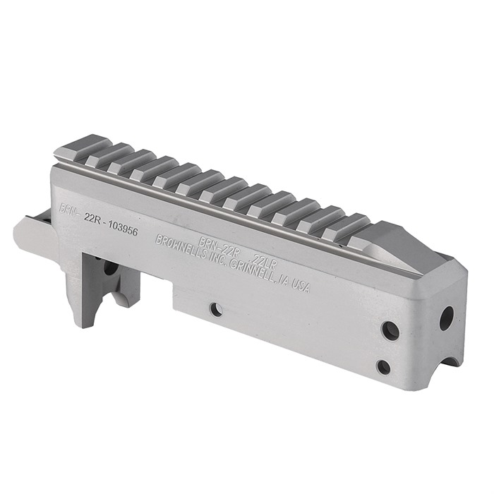 BRN-22 STRIPPED RECEIVER FOR RUGER~ 10/22~ BRN-22 STRIPPED RAILED TOP RECEIVER NATURAL FINISH BRN-22 STRIPPED RECEIVER FOR RUGER~ 10/22~ BRN-22 STRIPPED RAILED TOP RECEIVER NATURAL FINISH