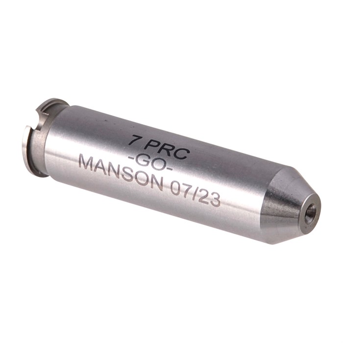 MANSON PRECISION RIMLESS CARTRIDGE HEADSPACE GAUGE 7MM PRC GO GAUGE HEADSPACE GAUGE STEEL MANSON PRECISION RIMLESS CARTRIDGE HEADSPACE GAUGE 7MM PRC GO GAUGE HEADSPACE GAUGE STEEL