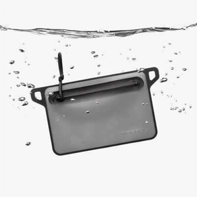 DAKA® WATERPROOF WINDOW POUCHES DAKA WATERPROOF WINDOW POUCH SMALL BLACK