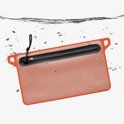 DAKA® WATERPROOF WINDOW POUCHES DAKA WATERPROOF WINDOW POUCH MEDIUM ORANGE