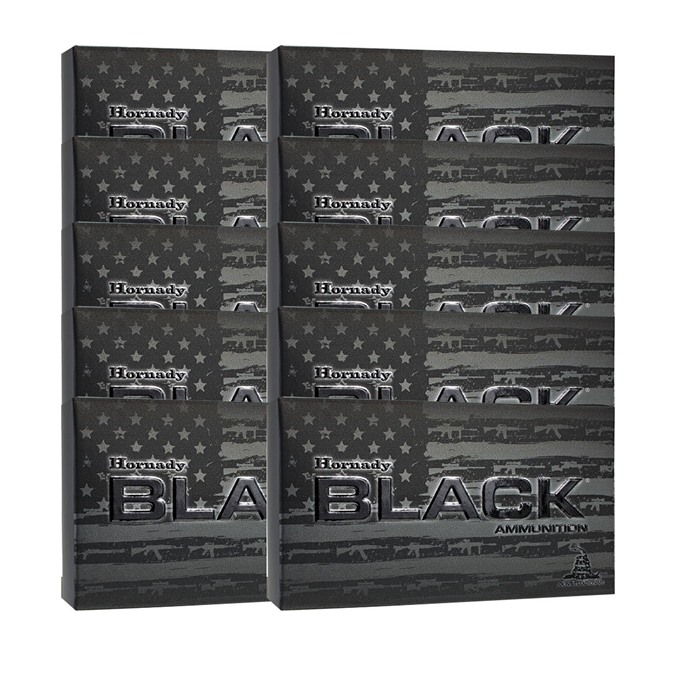 BLACK™ 22 ARC ELD® MATCH POLYMER TIPPED RIFLE AMMO BLACK 22 ARC 75GR ELD MATCH POLYMER TIPPED 200/CASE BLACK™ 22 ARC ELD® MATCH POLYMER TIPPED RIFLE AMMO BLACK 22 ARC 75GR ELD MATCH POLYMER TIPPED 200/CASE