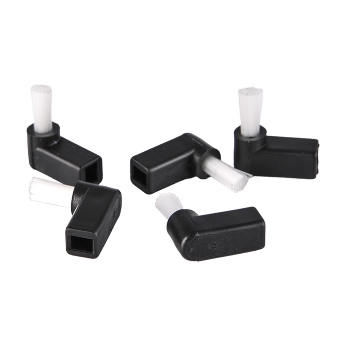 BREECHTOOL™ CLEANING TOOLS BREECHTOOL SPARE BRUSH HEADS, BLACK, 5 PACK