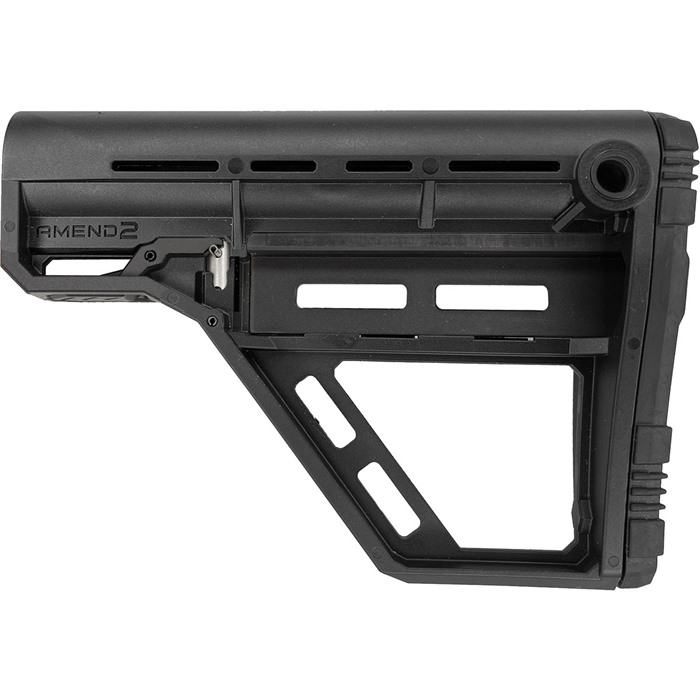 AMS MODULAR M-LOK BASE MIL-SPEC CARBINE STOCK AMS MODULAR M-LOK BASE MIL-SPEC CARBINE STOCK BLACK
