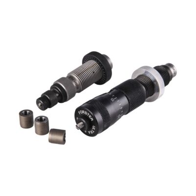 Forster 6 GT BUSH FULL LGTH SIZE DIE SET W/ ULTRA SEATER AND (3) BUSHINGS