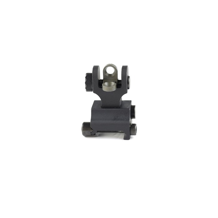 MANUAL FOLDING SIGHTS MANUAL REAR (A2) SIGHT PICATINNY BLACK