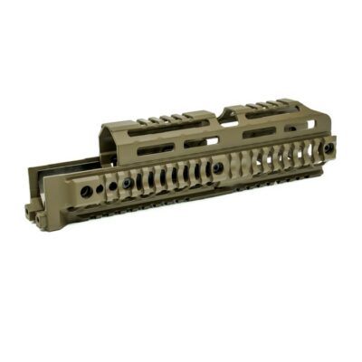 AK ALPHA SERIES QUAD RAIL HANDGUARDS AK ALPHA SERIES QUAD RAIL HANDGUARD 10.0” – FDE