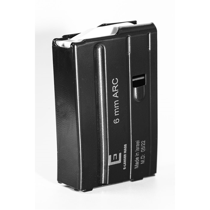 AR-15 STEEL 6MM ARC RIFLE MAGAZINE AR-15 6MM ARC 4 ROUND STEEL MAGAZINE BLACK AR-15 STEEL 6MM ARC RIFLE MAGAZINE AR-15 6MM ARC 4 ROUND STEEL MAGAZINE BLACK