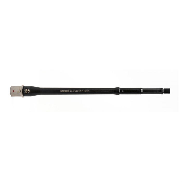 AR-15 MATCH 223 WYLDE RIFLE BARREL MATCH 223 WYLE 13.9” 1-8 TWIST GUNNER CONTOUR BBL NITRIDE