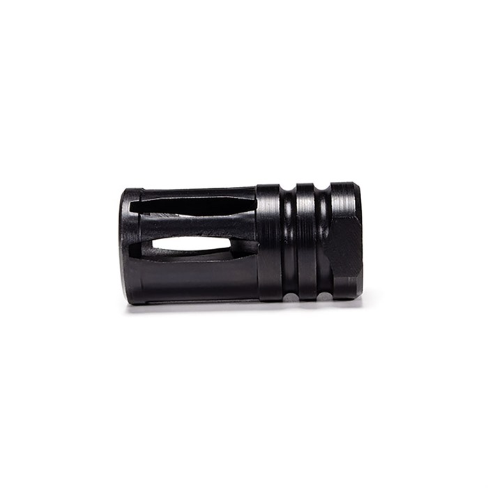 A2 9MM LUGER FLASH HIDER A2 9MM/5.56X45 COMPATIBLE FLASH HIDER 1/2”X28 NITRIDE BLK
