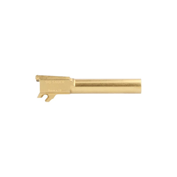 9MM LUGER BARREL W/LCI FOR SIG SAUER® P365XL P365XL 3.7” BBL 9MM LUGER W/LCI NON-THREADED GOLD