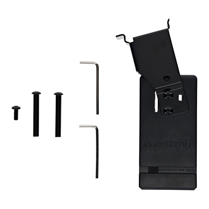 SECUREWALL HANGERS FOR AR-15/AR-10 SECUREWALL HANGER FOR AR-15 BLACK SECUREWALL HANGERS FOR AR-15/AR-10 SECUREWALL HANGER FOR AR-15 BLACK