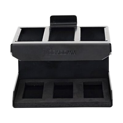SECUREWALL RACK FOR FIREARM MAGAZINES SECUREWALL MAGAZINE RACK FOR AR-15 MAGAZINES BLACK