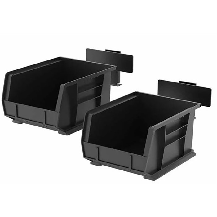 SECUREWALL BIN HANGERS SECUREWALL BIN HANGER 2-PACK BLACK SECUREWALL BIN HANGERS SECUREWALL BIN HANGER 2-PACK BLACK