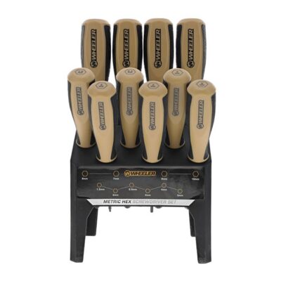 METRIC HEX BENCHTOP SCREWDRIVER SET METRIC HEX BENCHTOP SCREWDRIVER SET 10-PIECE