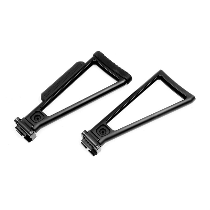 FIBER REINFORCED POLYMER TRANGLE STOCK BODY TRIANGLE FOLDING STOCK 9” POLYMER BLACK FIBER REINFORCED POLYMER TRANGLE STOCK BODY TRIANGLE FOLDING STOCK 9” POLYMER BLACK