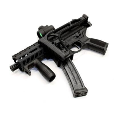 MODULAR VERTICAL FOREGRIP W/INTEGRATED HANDSTOP MODULAR VERTICAL FOREGRIP 2.75” W/HAND STOP M-LOK BLACK