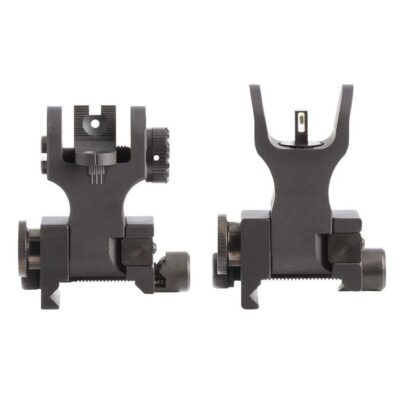 AR-15 TRITIUM FLIP-UP BACKUP IRON SIGHTS (BUIS) AR-15 TRITIUM FLIP-UP SIGHT WITH CSAT & TRITIUM STRIPE